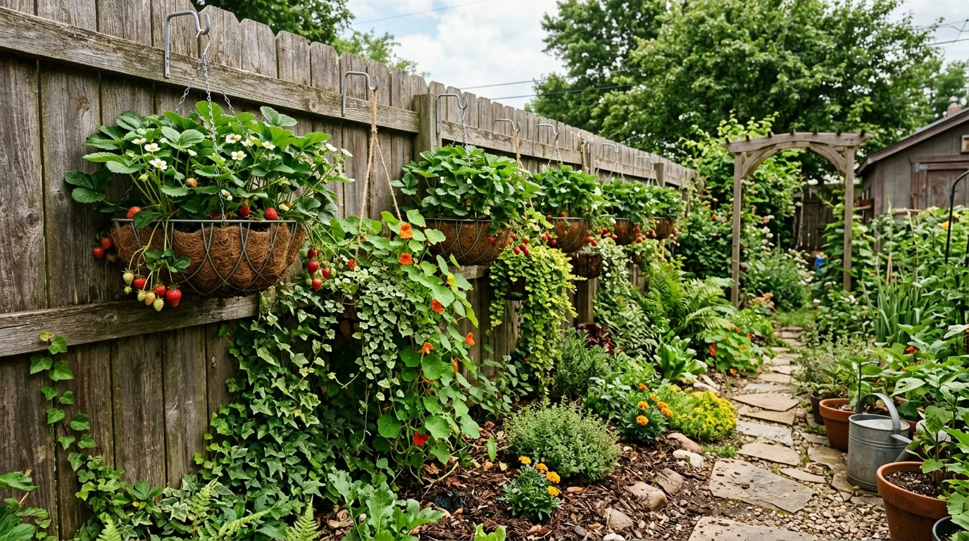 Hanging Strawberry Baskets
